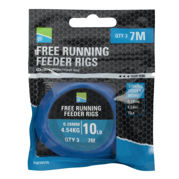 FREE RUNNING FEEDER RIGS