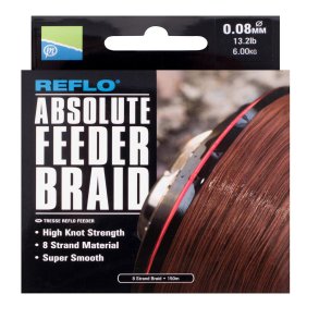 Preston Absolute Feeder Braid 0.10 mm